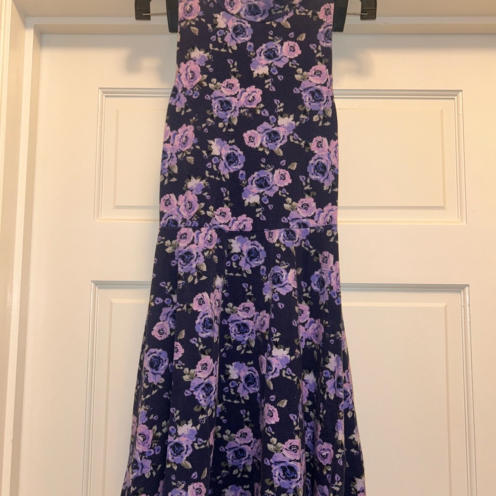 Forever 21 Purple Floral Dress